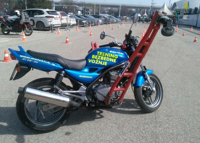 Trenažni motocikl - osnovni trening